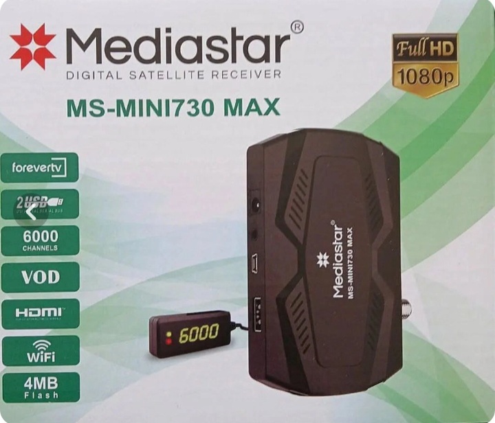 گیرنده دیجیتال مدیا استار  مدل mini ms 730 max