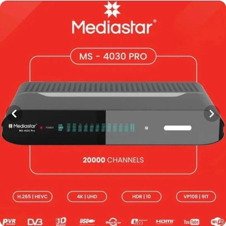 گیرنده دیجیتال مدیااستار مدلms 4030 pro